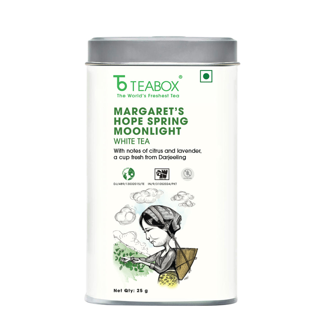 Darjeeling Margaret's Hope Spring Moonlight White