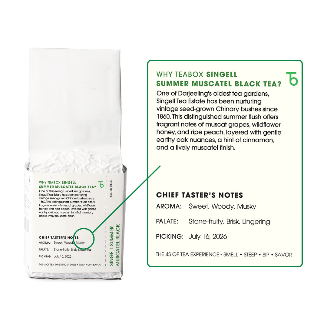 Darjeeling Singell Summer Muscatel Black