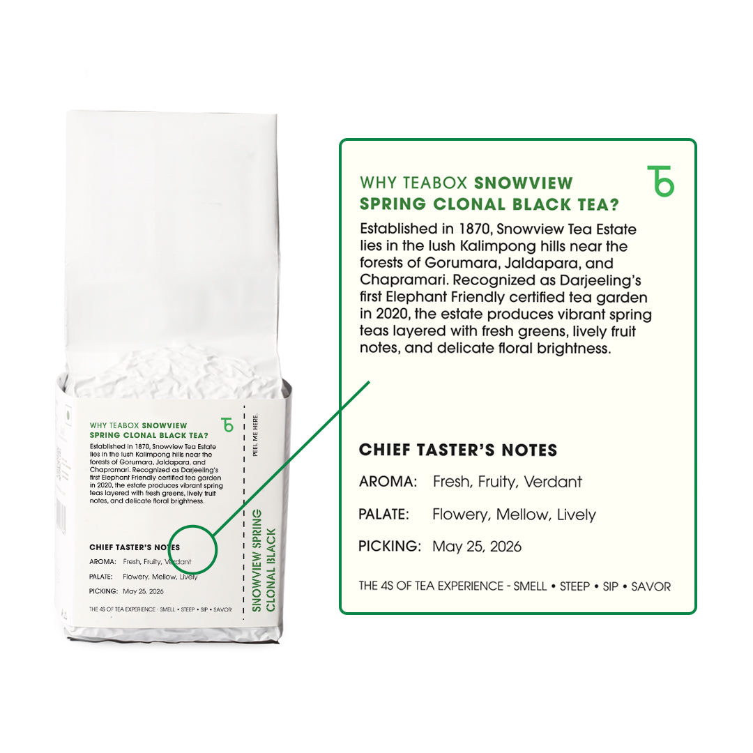 Darjeeling Snowview Spring Clonal Black