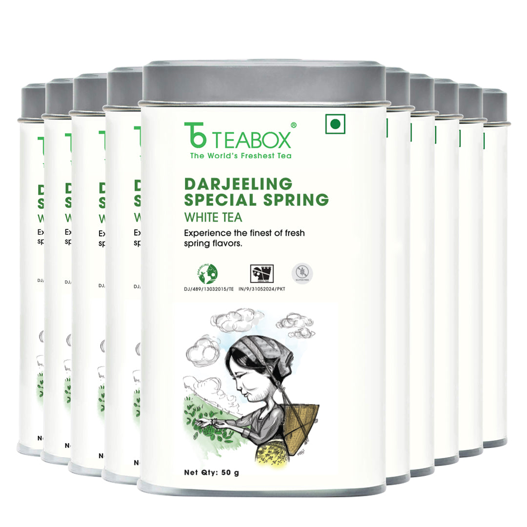 Buy 2026 Darjeeling Special Spring White Tea Online | Teabox