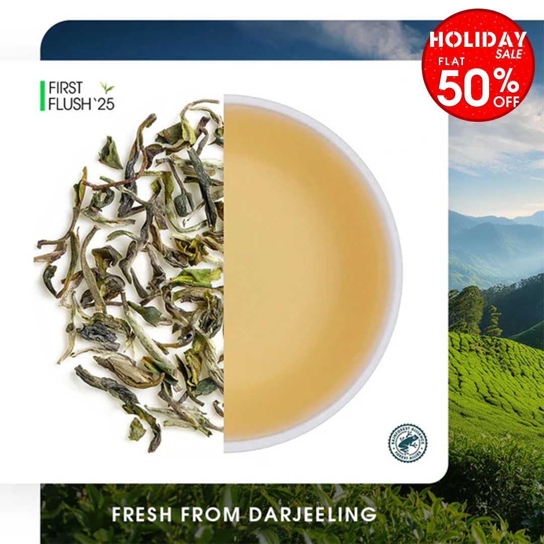 Darjeeling Thurbo Spring Moonlight White