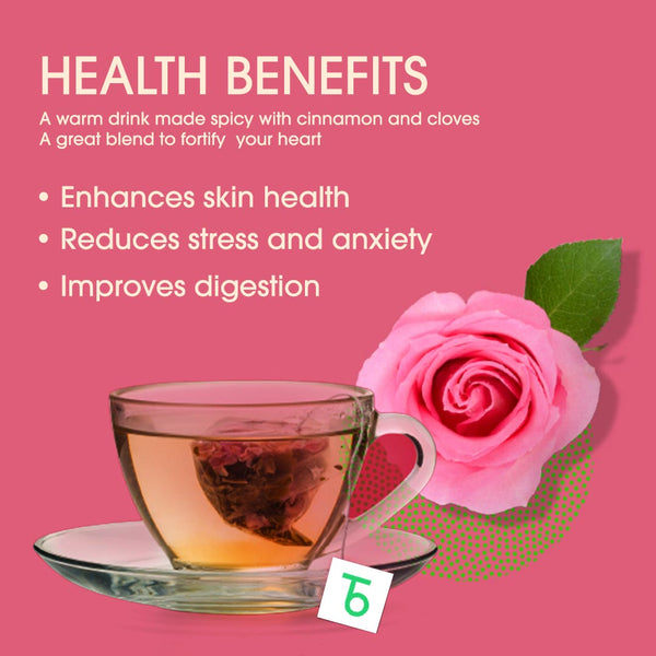 Organic Rose Green (Teabags)