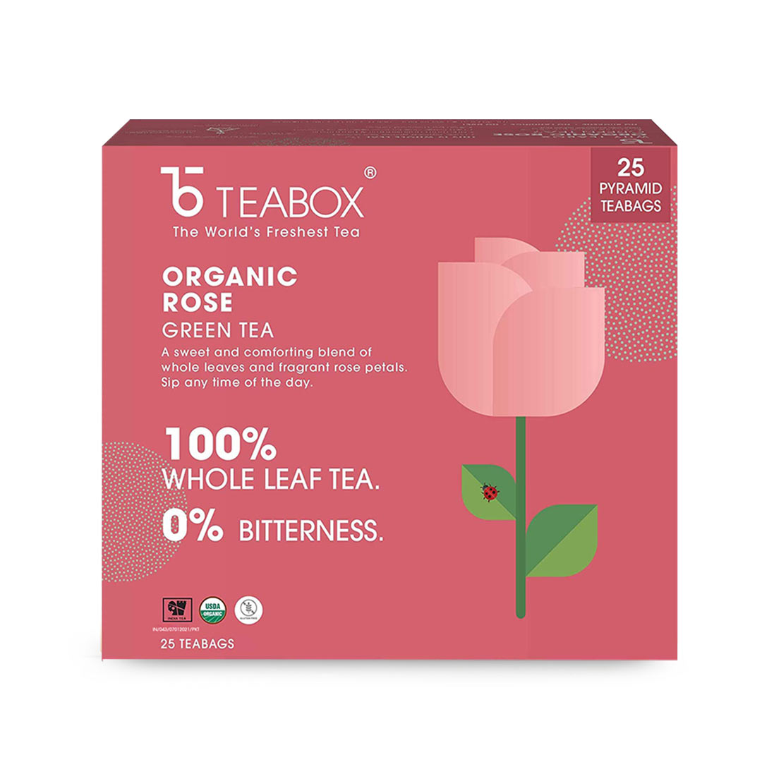Organic Rose Green (Teabags)