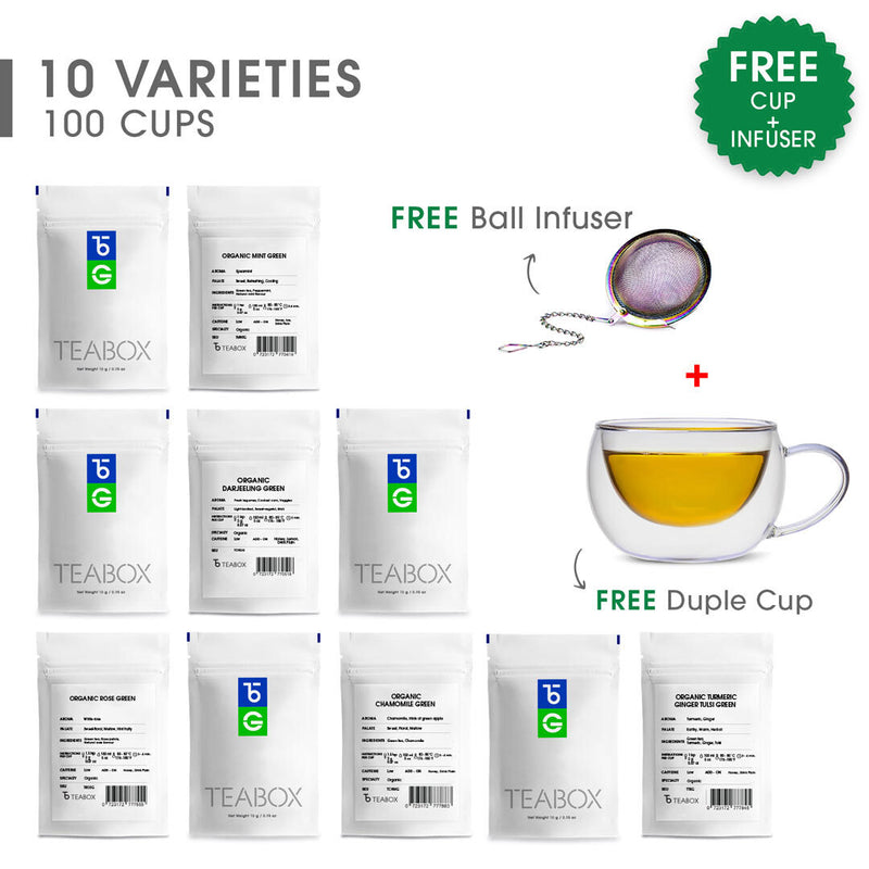 Buy Tea Samples Online | 2024 Harvest | Teabox