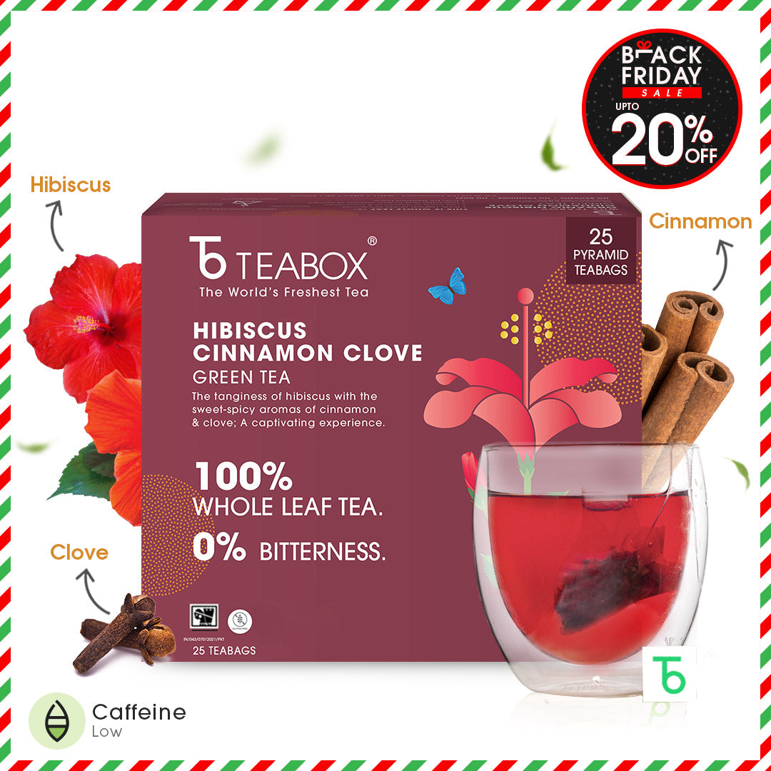Hibiscus Cinnamon Clove Green (Teabags)