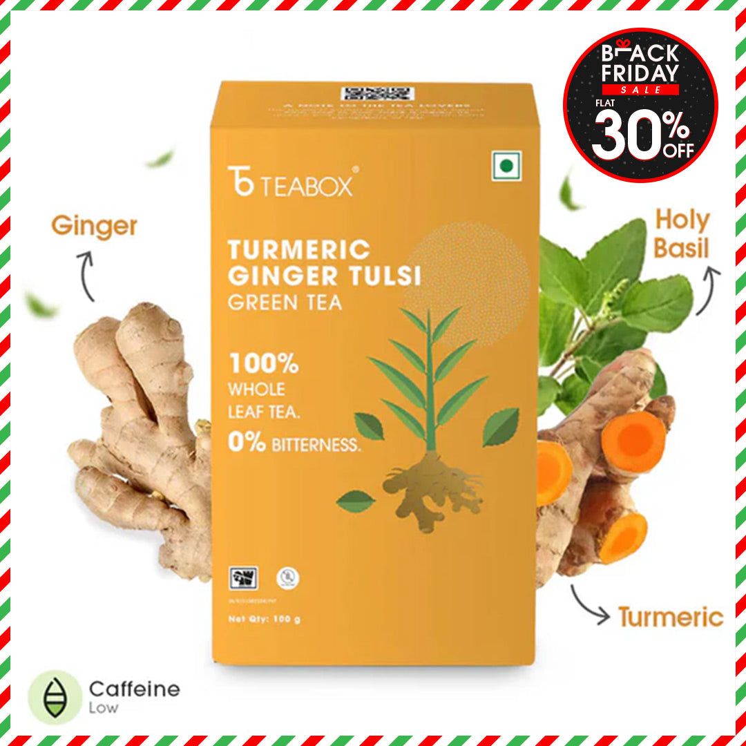 Green Tea Turmeric Ginger Tulsi Immunity