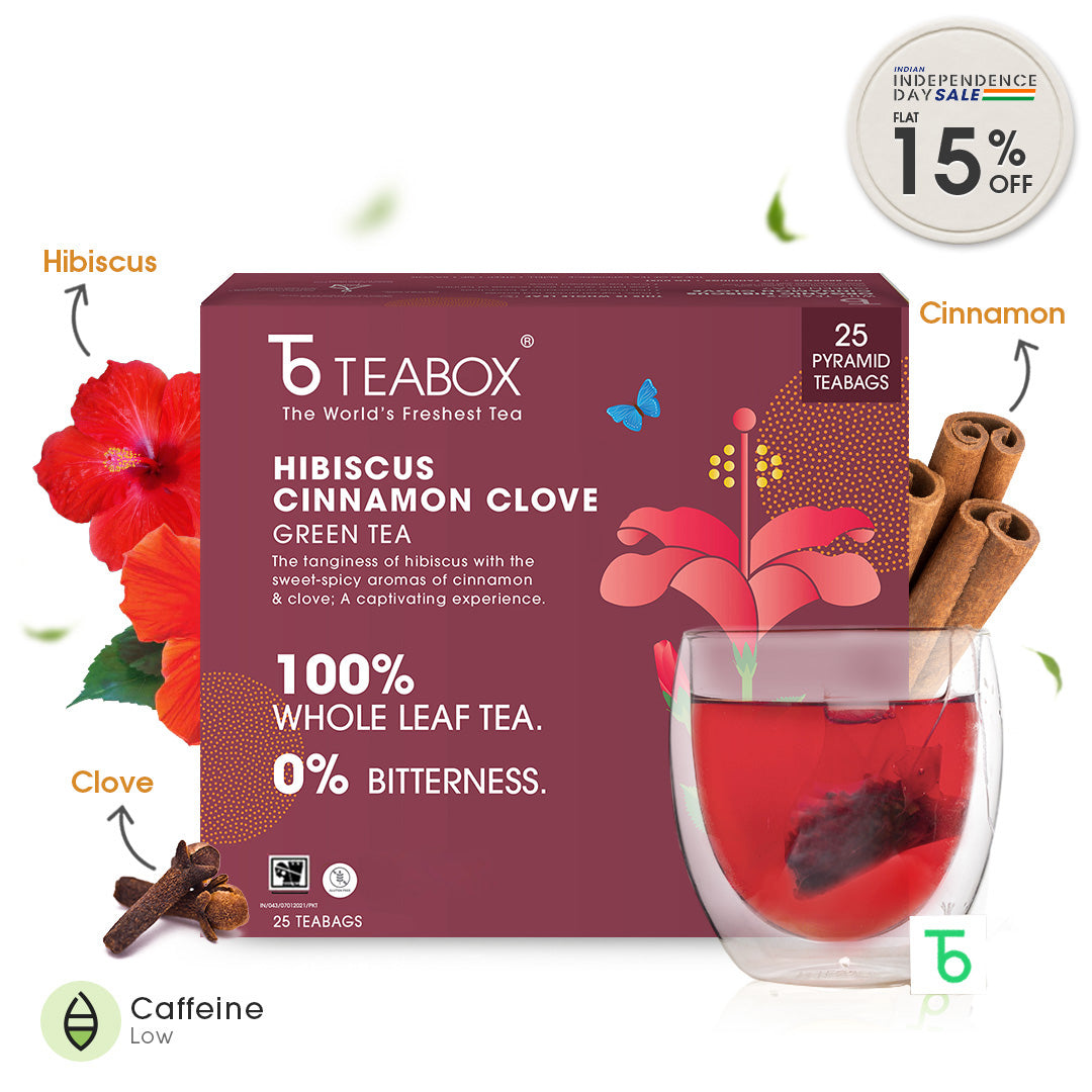 Hibiscus Cinnamon Clove Green (Teabags)