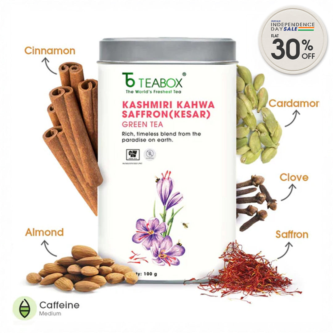 Kashmiri Kahwa Saffron (Kesar) Green