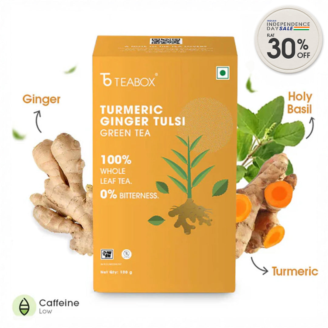 Green Tea Turmeric Ginger Tulsi Immunity