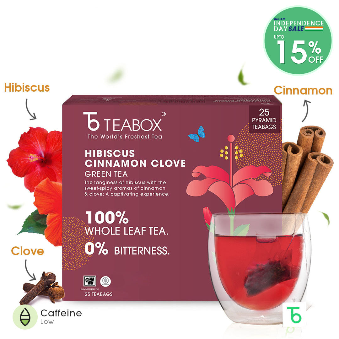 Hibiscus Cinnamon Clove Green (Teabags)
