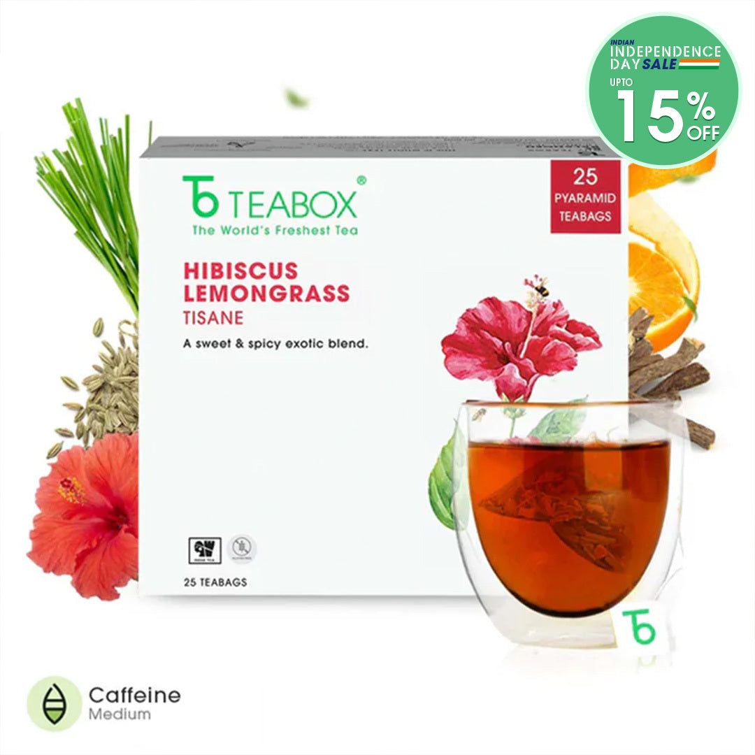 Hibiscus Lemongrass Tisane (Teabags)