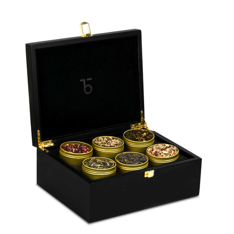Sip Joy: Six Unique Teas in Golden Tins