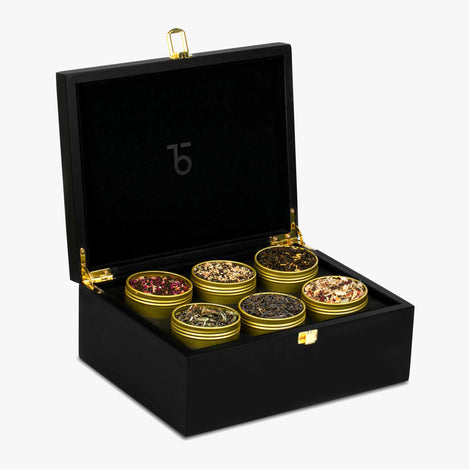 Sip Joy: Six Unique Teas in Golden Tins