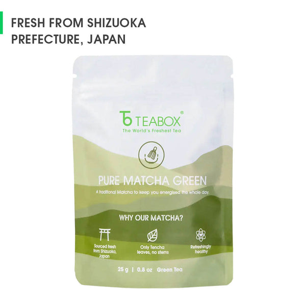 Buy 2025 Pure Matcha Green Tea Online from Japan | Teabox