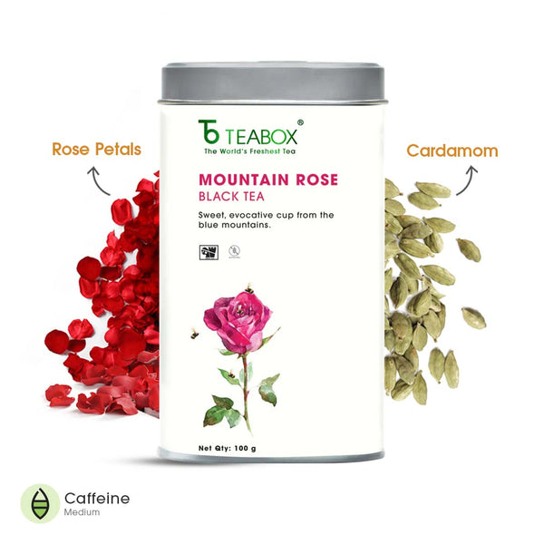 Buy 2025 Mountain Rose Black Tea - 100% Natural & Healthy | Teabox