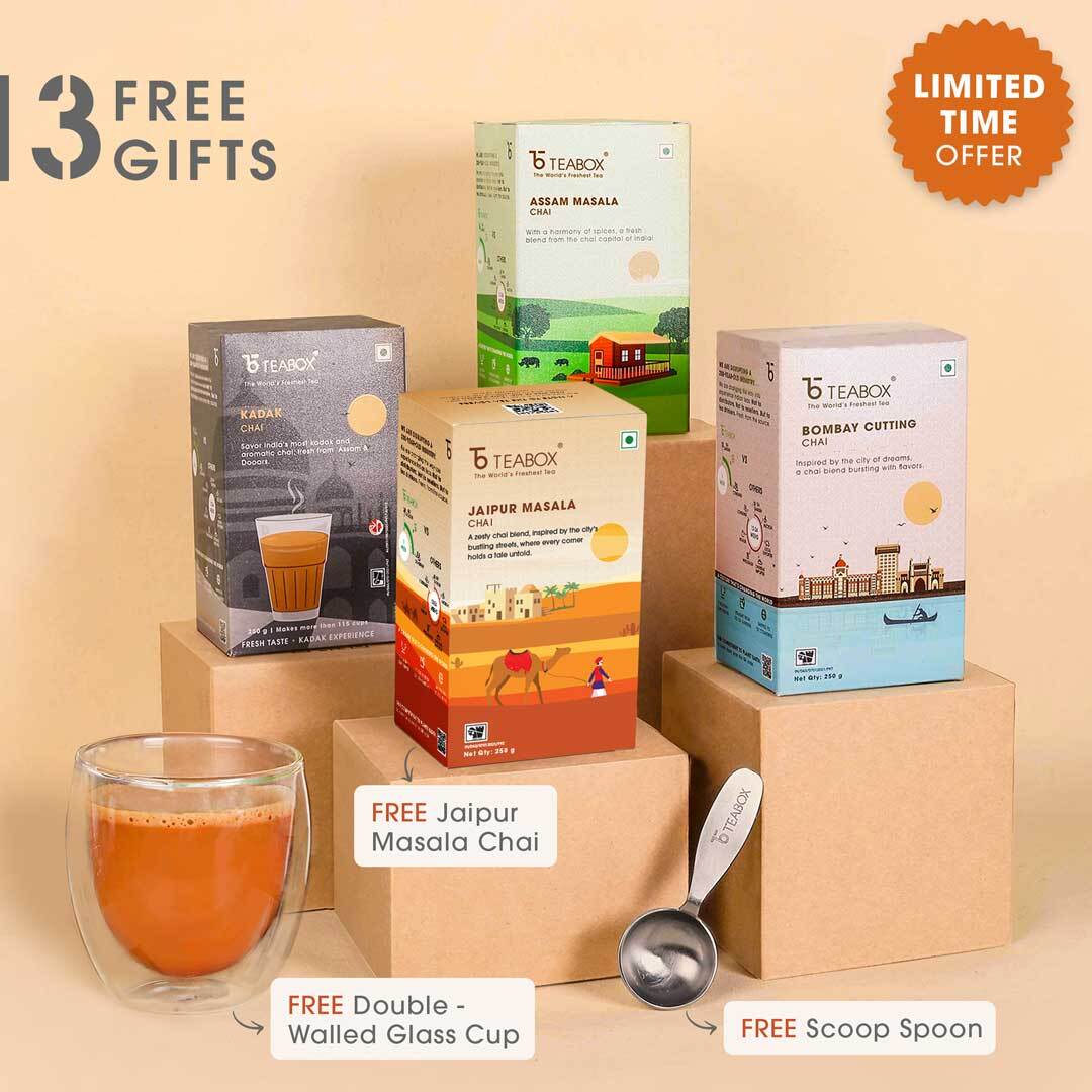 Best Seller Chai Bundle (+3 Free Gifts)