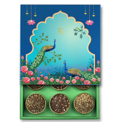  Mayura's Blessing Gift Box: 9 Artisanal Teas of India