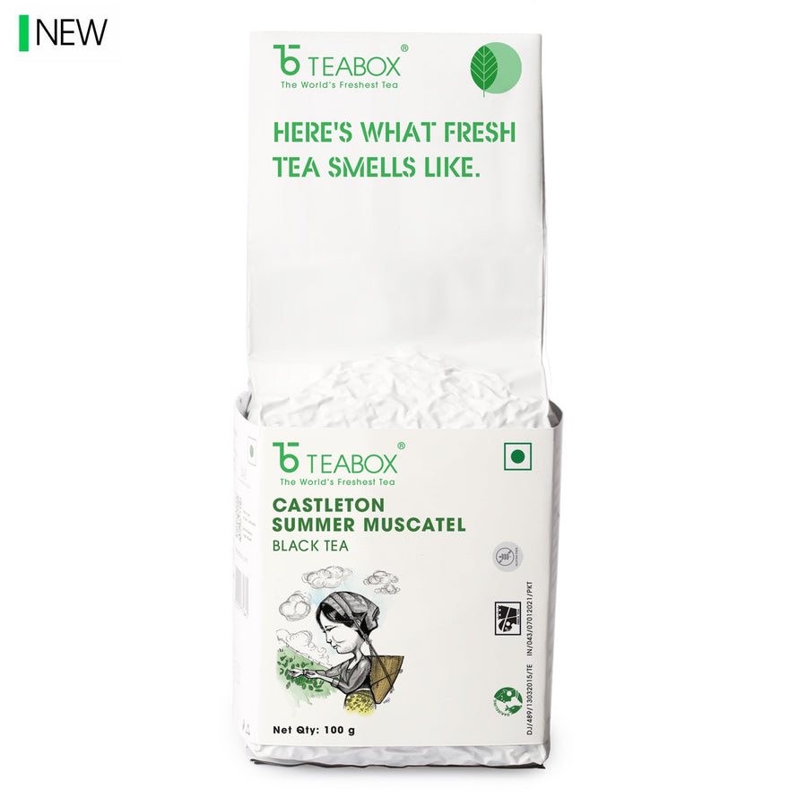 Buy 2023 Darjeeling Castleton Summer Muscatel Black Online | Teabox