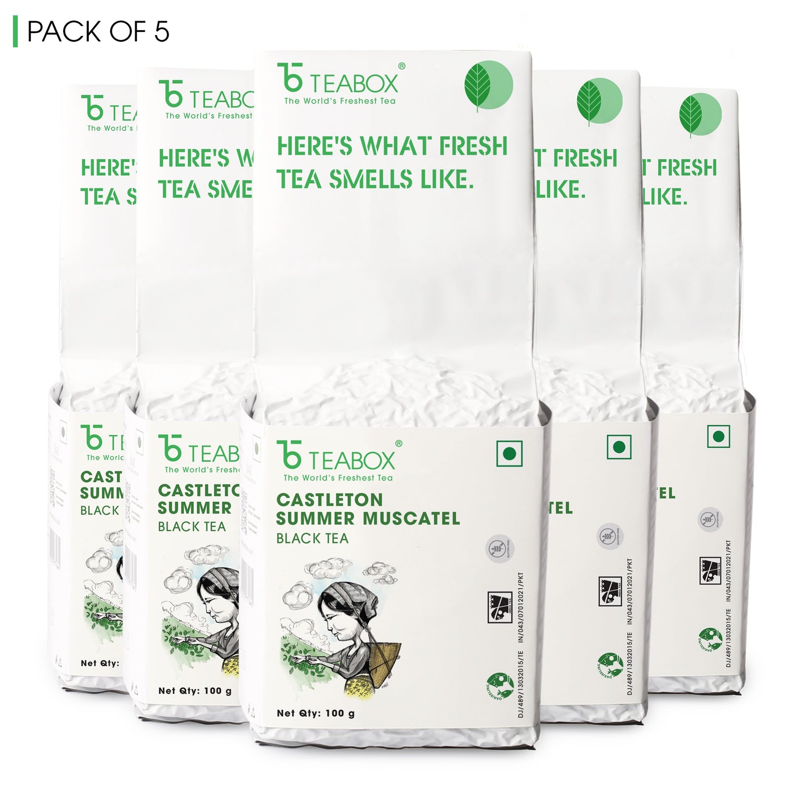Buy 2023 Darjeeling Castleton Summer Muscatel Black Online | Teabox