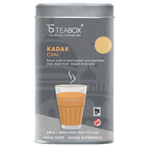 Teabox Kadak (CTC) Chai (Tin)