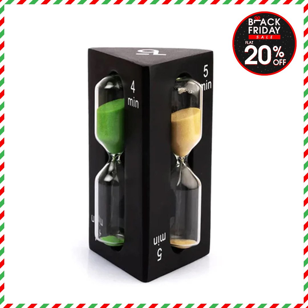 Teabox Tea Timer - Black