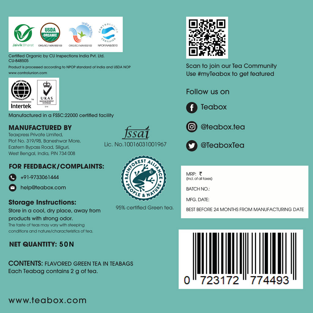 Detox Kahwa Green (25 Teabags)