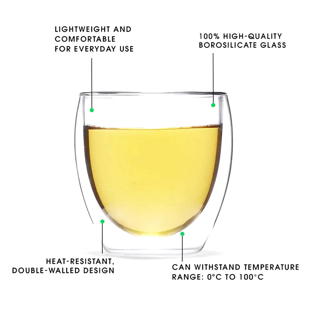 Buy Valencia Glass Teacup |Teaware & Tea Accessories - Teabox